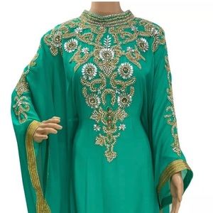 Georgette Kaftan Dress